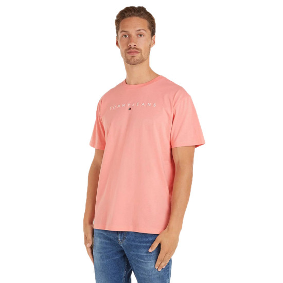 Tommy Hilfiger Ανδρική κοντομάνικη μπλούζα Regular Linear Logo Tee